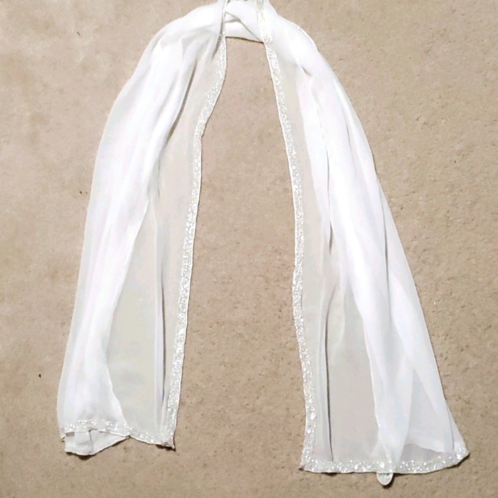 See through scarf